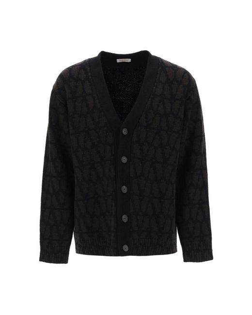 Knitwear > cardigans Valentino Garavani pour homme en coloris Black