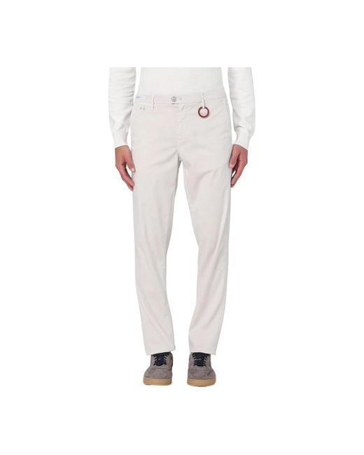 Chinos di Tramarossa in White da Uomo