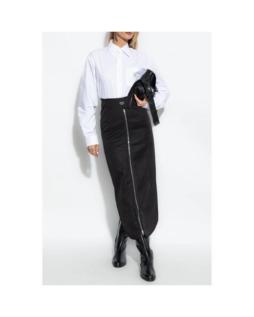 Coperni Black Midi Skirts