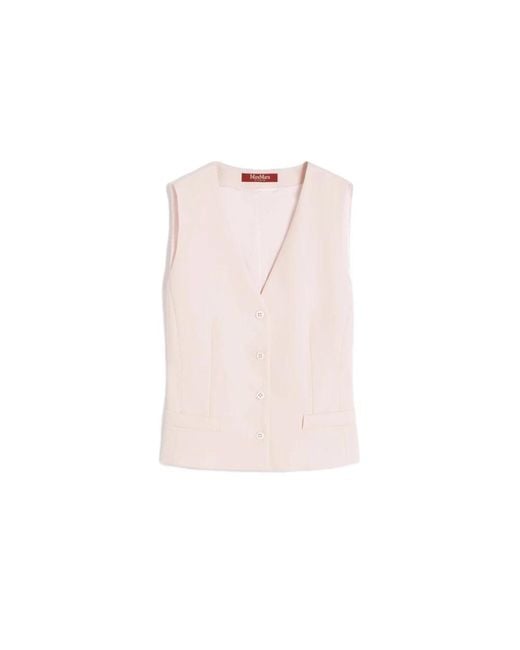 Max Mara Pink Vests