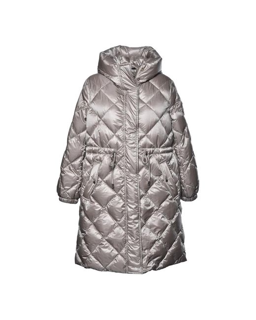 Baldinini Gray Down Coats