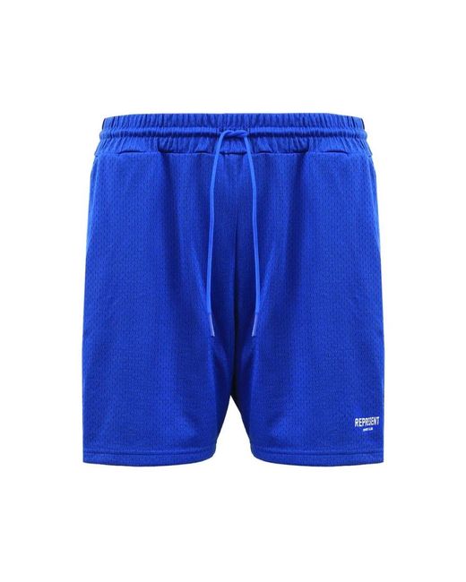 Represent Korte Broeken ,Blauw ,Mesh Short in het Blue voor heren