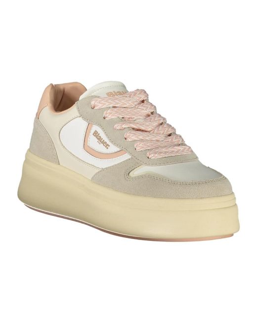 Blauer Natural Schuhe