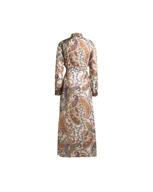 Midi Dresses Etro de color Natural