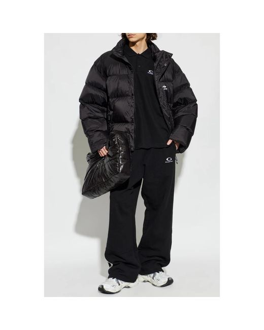 Down Jackets Balenciaga de hombre de color Black
