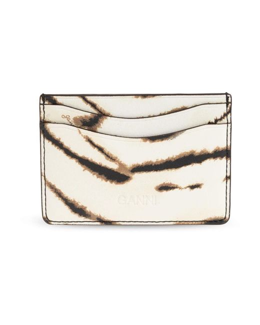 Ganni Metallic Wallets & Cardholders