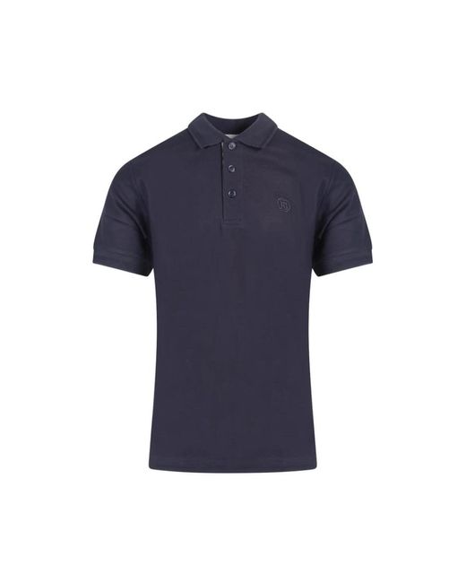 Burberry Navy polo shirt vintage check in Blue für Herren