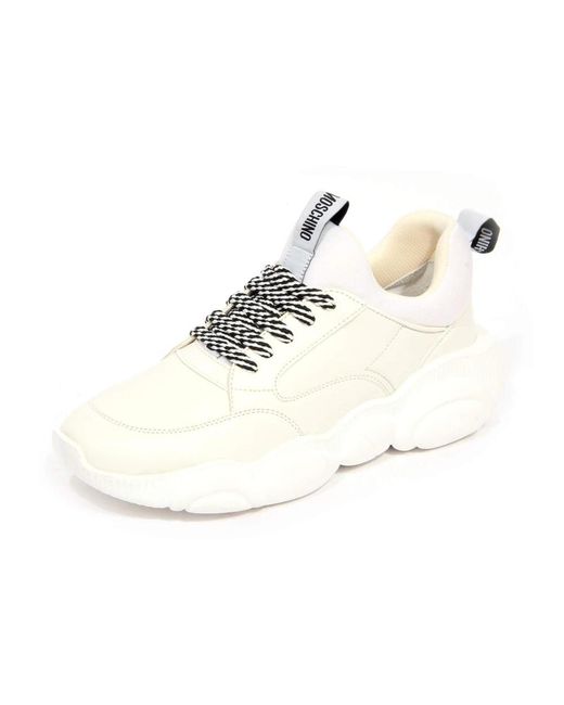 Moschino White Sneakers