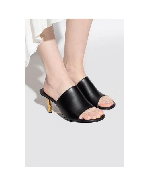 Givenchy Leren Muiltjes in het Black
