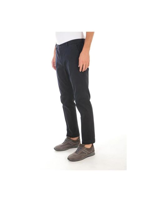 Daniele Alessandrini Blue Chinos for men