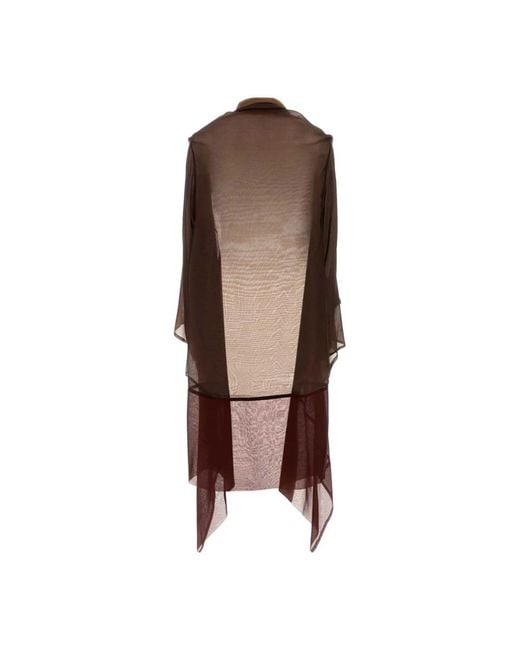 Kimonos Alberta Ferretti de color Brown
