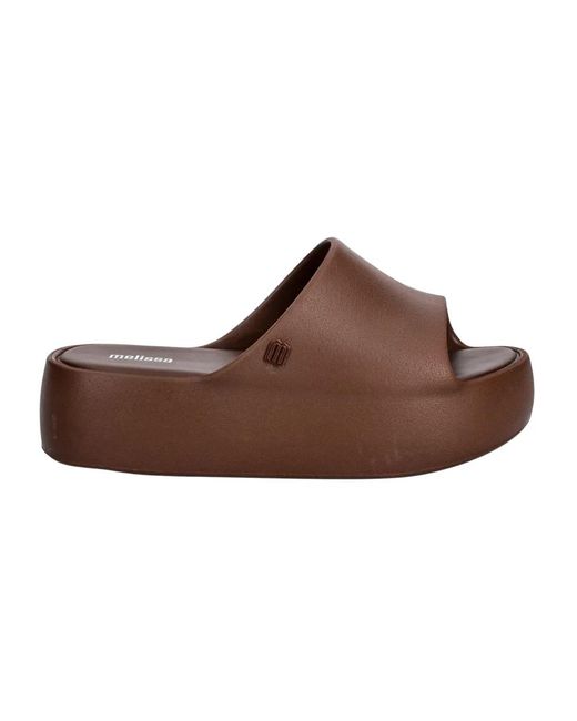 Sliders Melissa en coloris Brown
