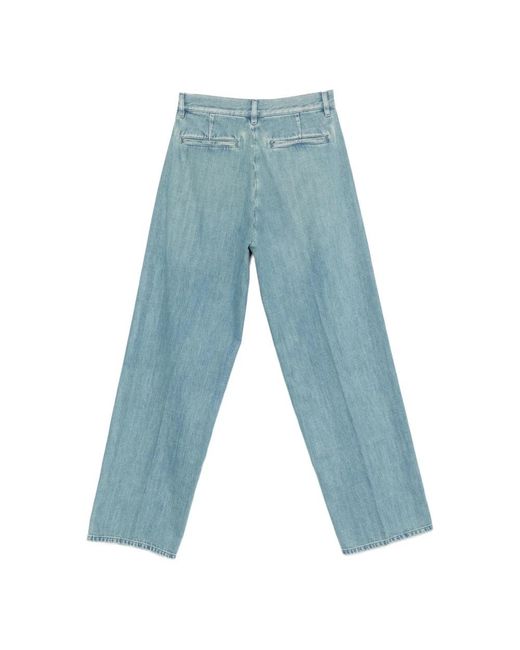 Lardini Blue Loose Fit Jeans for men