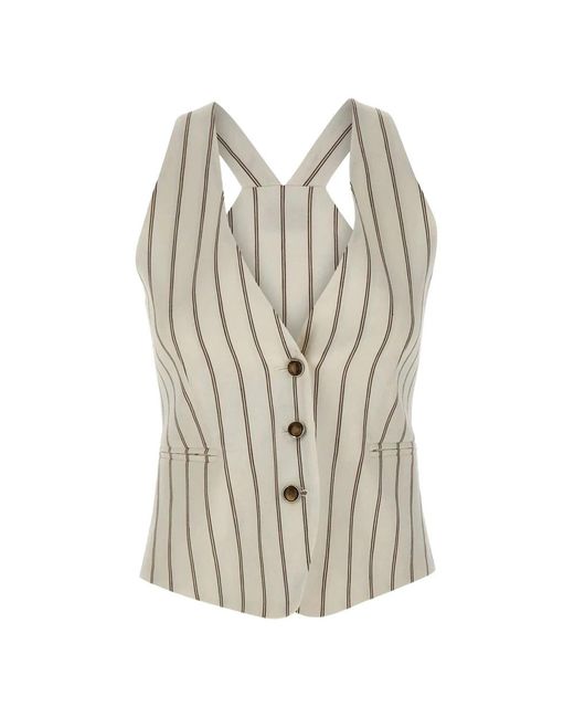 Marella Natural Waistcoats