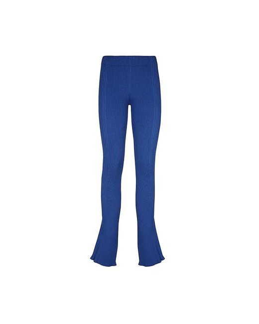 Barrow Blue Gerippte Strickhose
