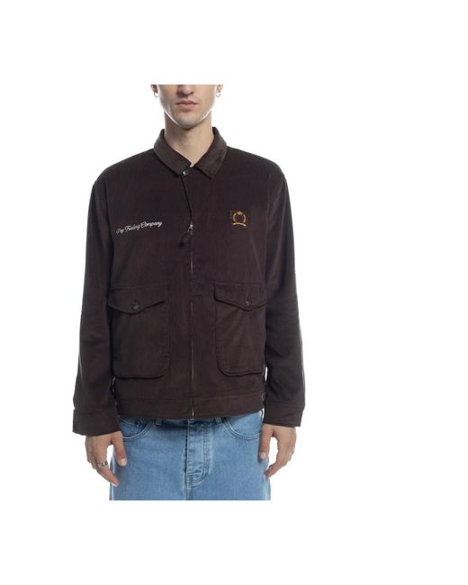 Light Jackets Pop Trading Co. de hombre de color Black