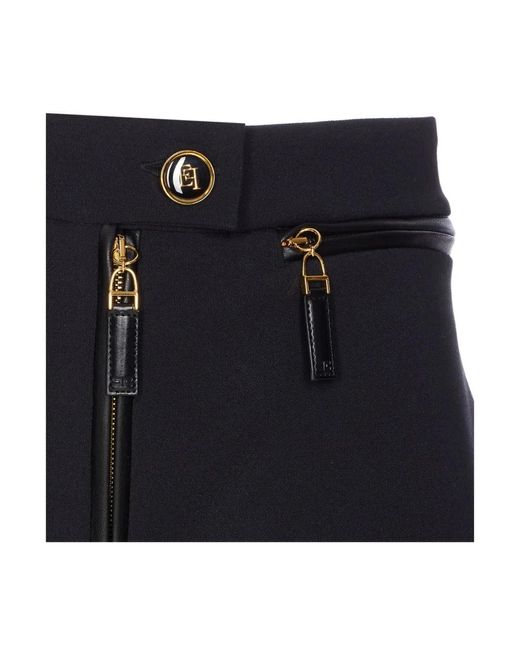 Elisabetta Franchi Blue Short Skirts
