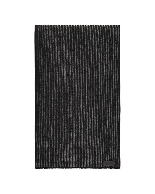 Winter Scarves di Moorer in Black da Uomo