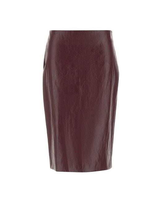 Marella Purple Pencil Skirts