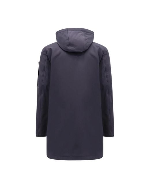 Peuterey Blue Parkas for men