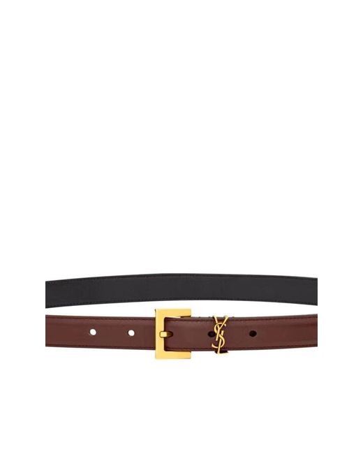 Saint Laurent Brown Belts