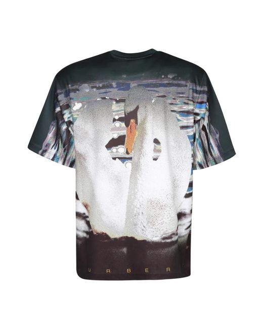 Burberry Blue T-Shirts for men