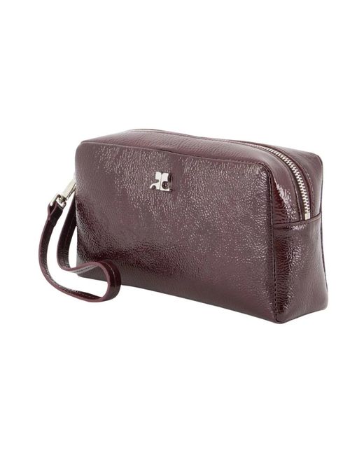 Courreges Purple Toilet Bags
