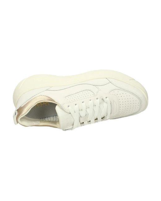 Geox White Niedrige sneakers