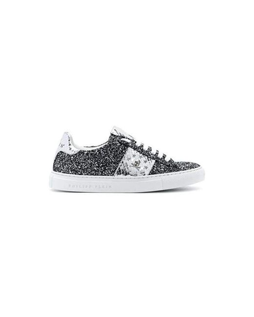 Philipp Plein Black Sneakers