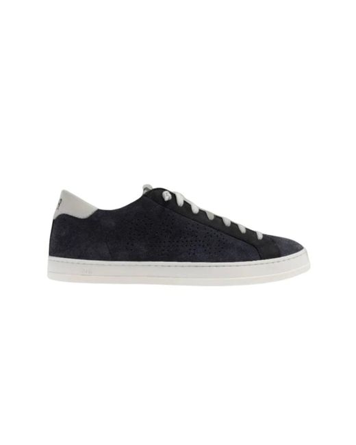 P448 Black Sneakers for men