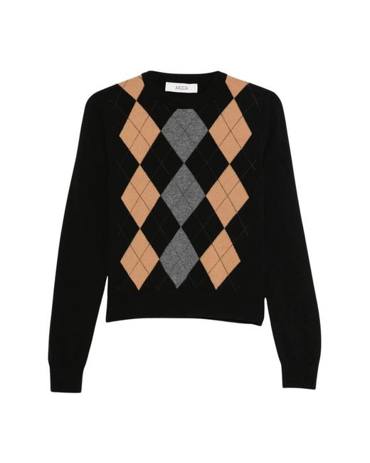 Jucca Black Round-Neck Knitwear
