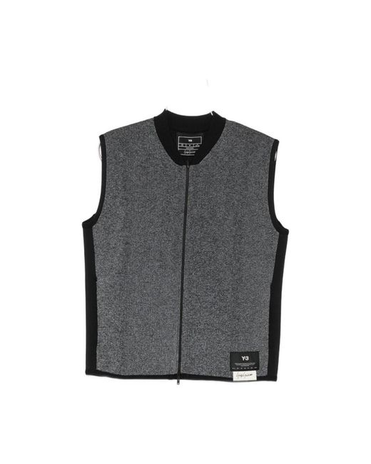 Y-3 Black Waistcoats for men