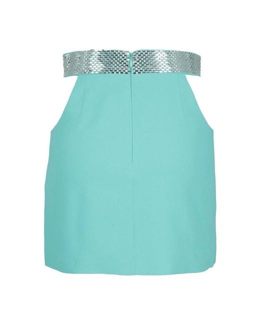 Sleeveless Tops GIUSEPPE DI MORABITO de color Blue