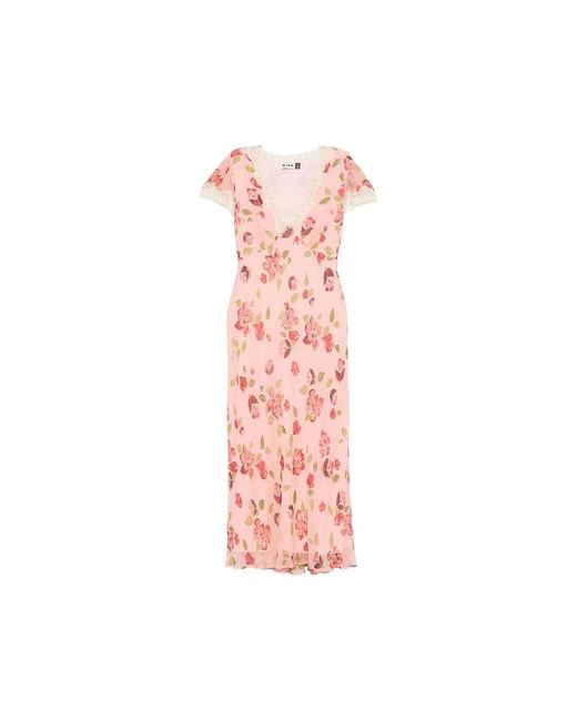 Maxi Dresses Rixo en coloris Pink