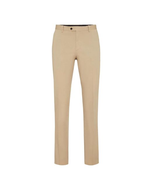 Philipp Plein Broeken ,Katoen Flat Front Chino's in het Natural voor heren