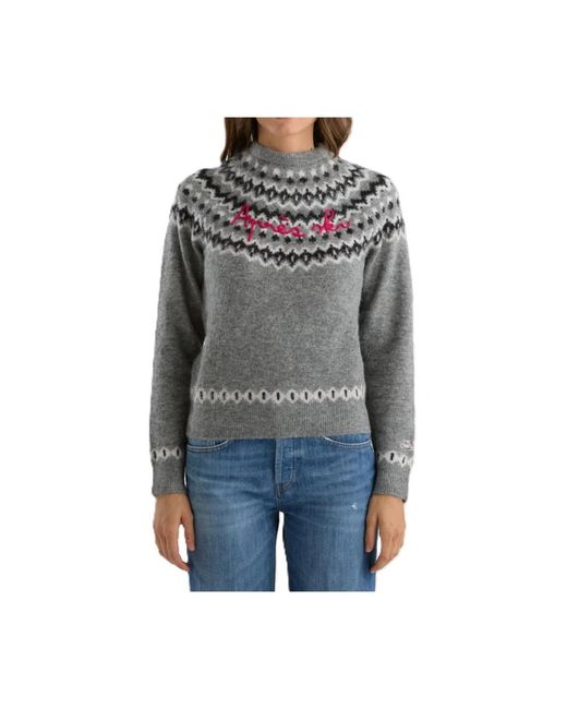 Mc2 Saint Barth Gray Turtlenecks