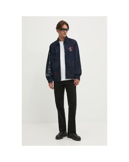 Desigual Aaron Denim Jacket in het Blue voor heren