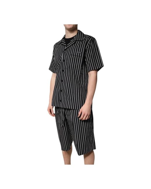 Pyjamas Dolce & Gabbana de hombre de color Black