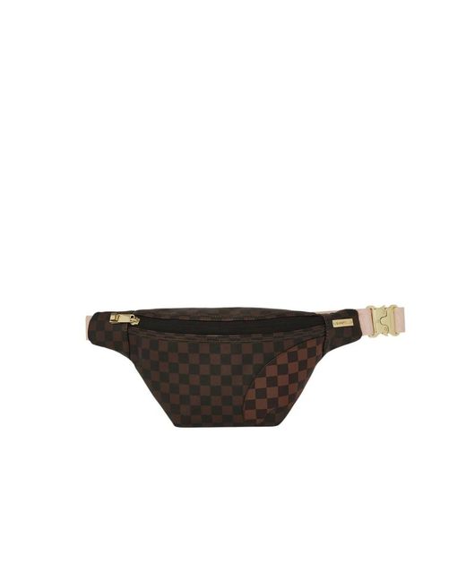 Sprayground Schicke Shark Motif Pochette in Black für Herren