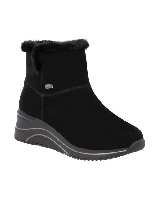 Remonte Black Winter Boots