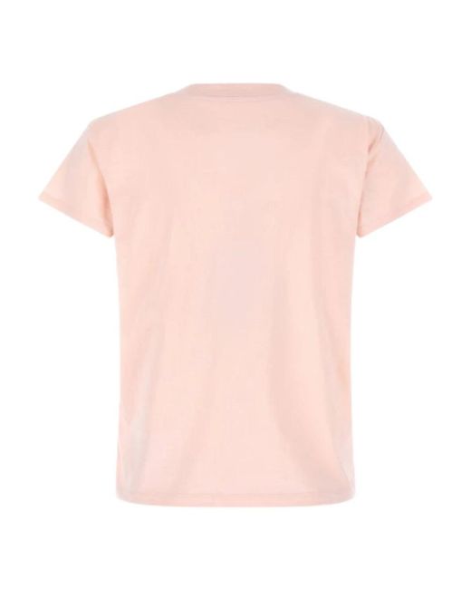 MM6 by Maison Margiela Pink T-Shirts
