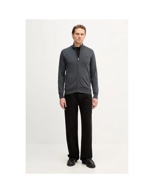 Cardigans Guess pour homme en coloris Black