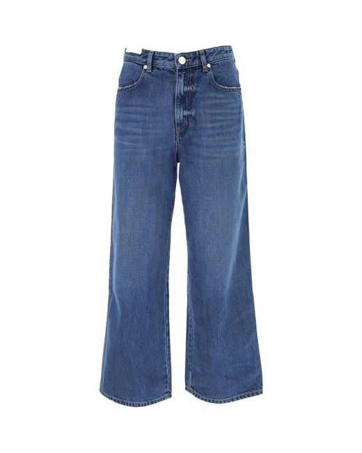 PT01 Blue Wide Jeans