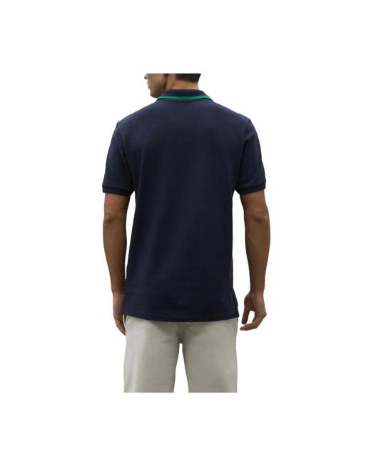 Ecoalf Blue Polo Shirts for men