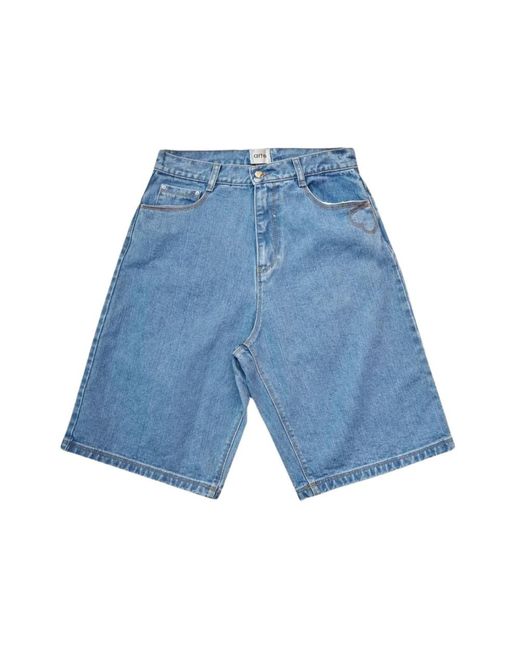 Arte' Blue Denim Shorts for men