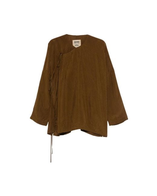 Uma Wang Brown Blouses