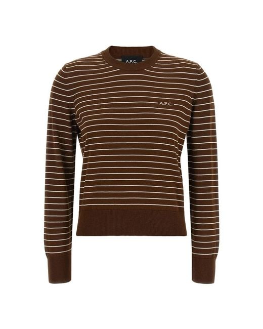 A.P.C. Brown Sima Pullover
