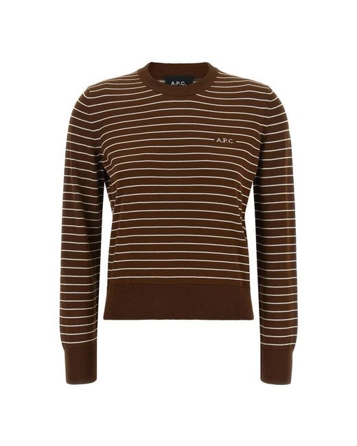 A.P.C. Sima Sweater in het Brown