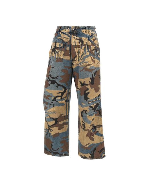 PDF Wide Jeans in het Gray voor heren