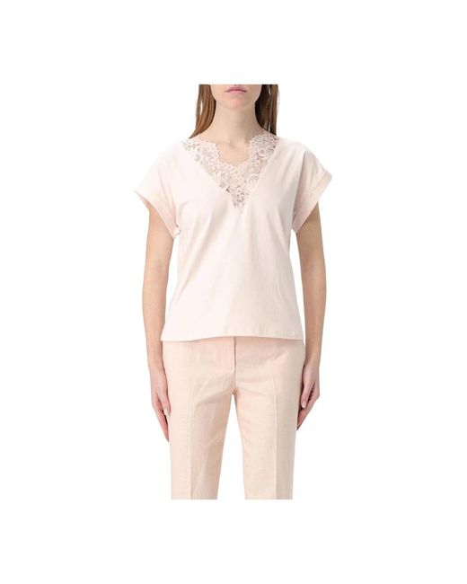 T-Shirts di Twinset in Pink